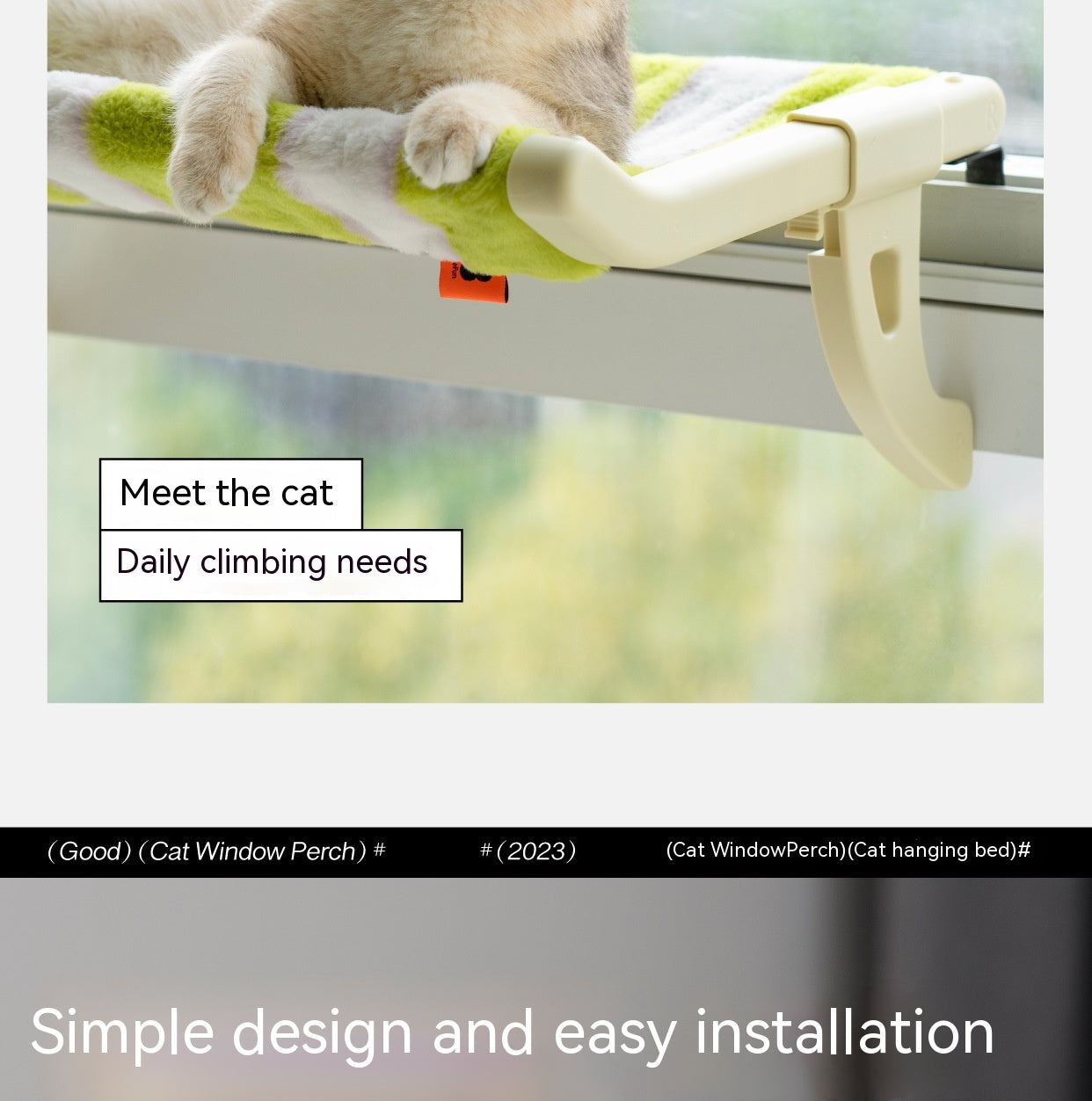 Cat Hanging Hammock