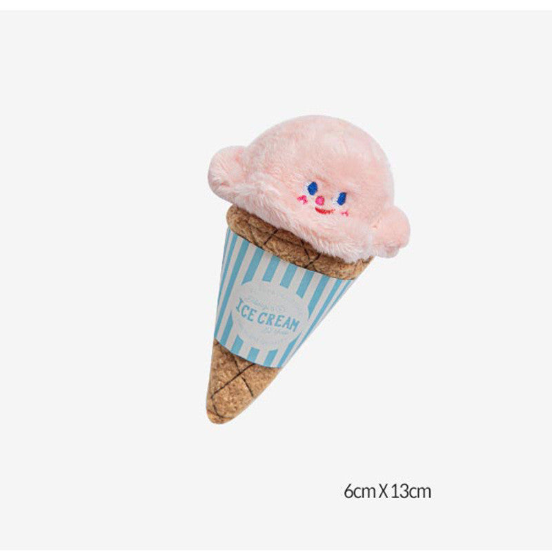 Cartoon Ice Cream Shape Tibetan Food Sniffing Sound Pet Supplies