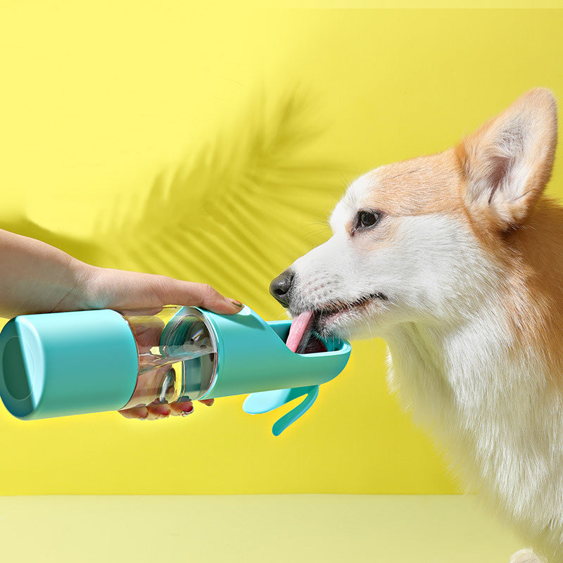 Pet Cats and Dogs Portable Outdoor Drinking Cups Water Food