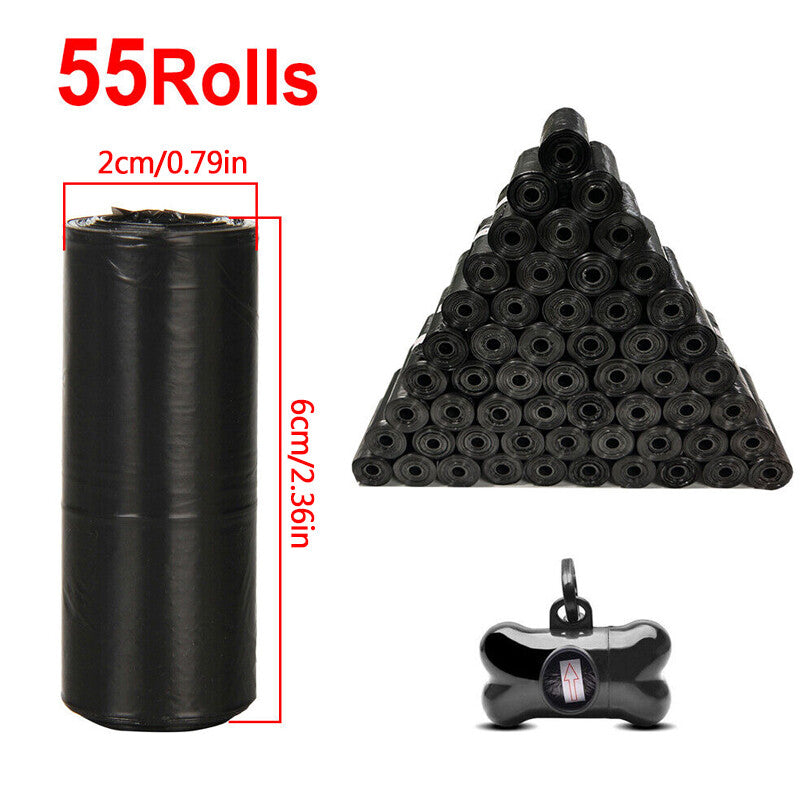 1100 Poop Bags Pet Travel Carrier
