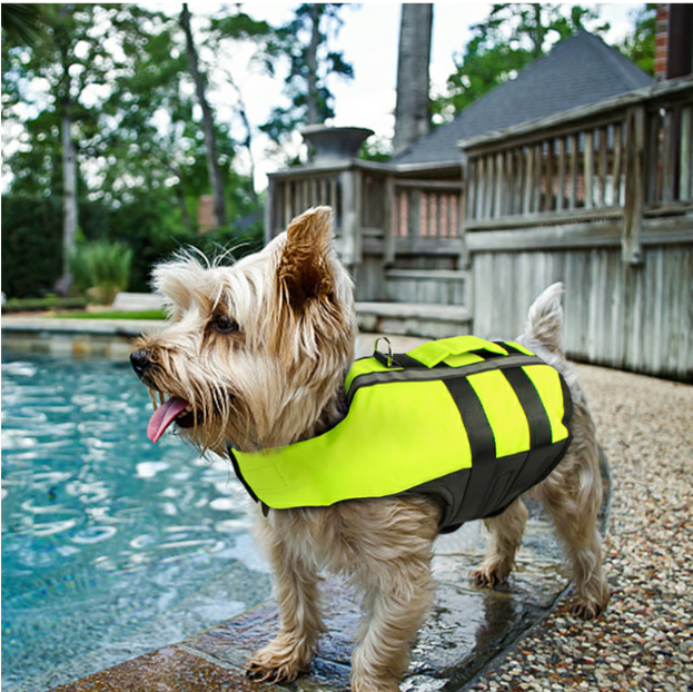 Inflatable Diving Fabric Pet Life Preserver