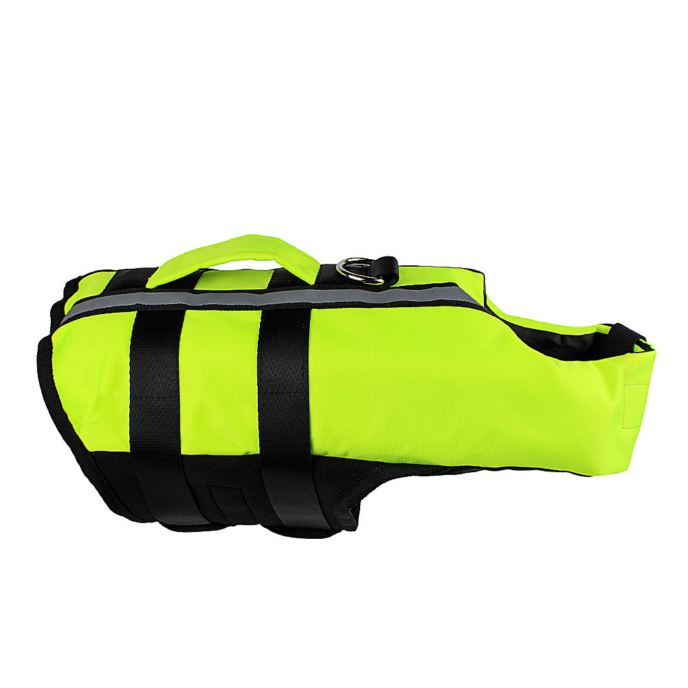 Inflatable Diving Fabric Pet Life Preserver