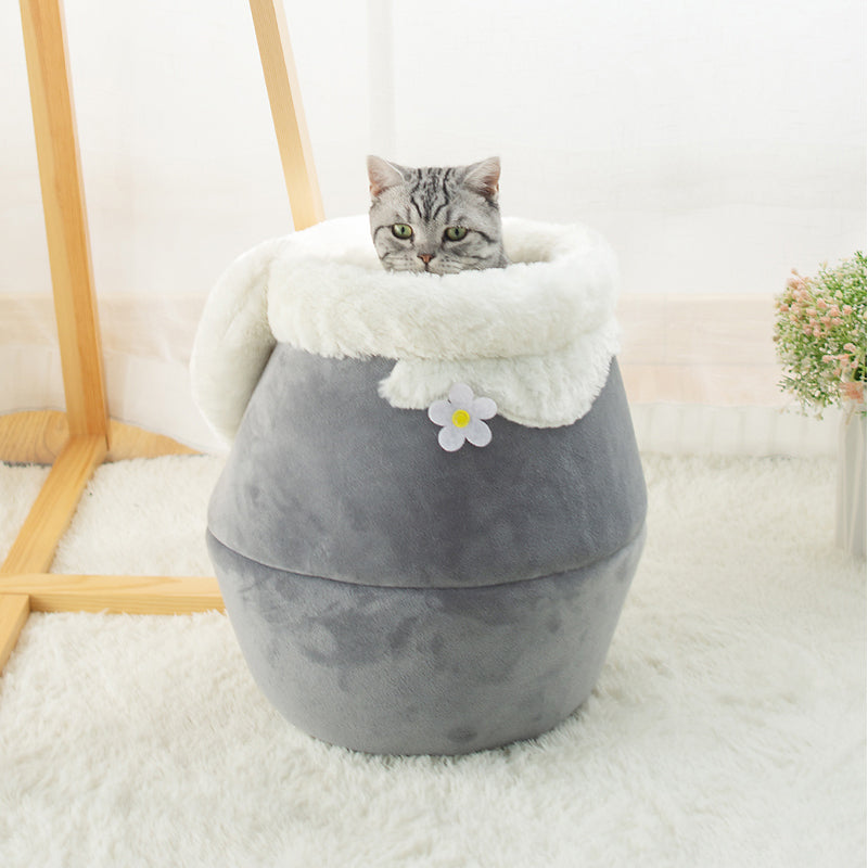 House Basin Shaped Cat Comfort Bed