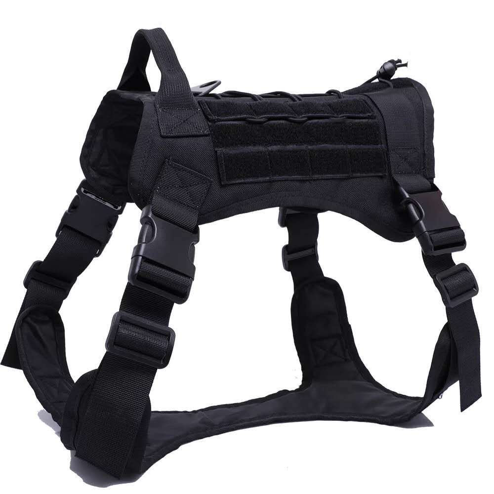 Military Tactical Dog Harness Service Working