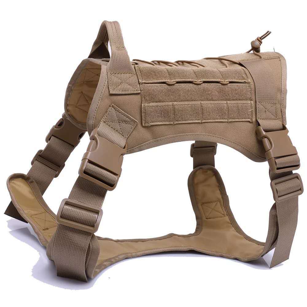 Military Tactical Dog Harness Service Working