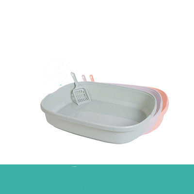 Large Cat Litter Box Detachable Anti