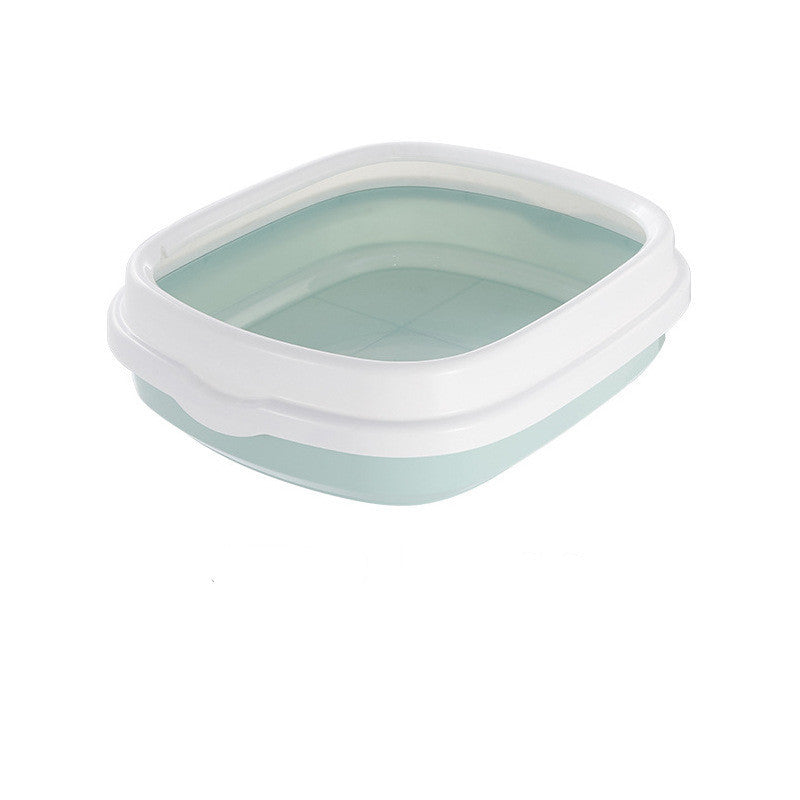 Large Cat Litter Box Detachable Anti