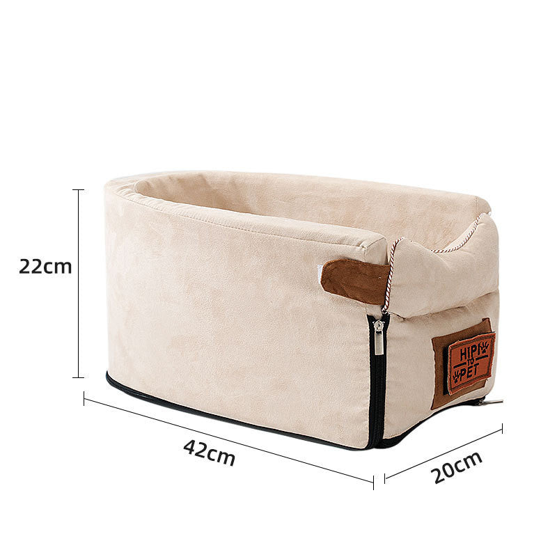 Universal Dog Car Seat Carrier with Nonslip Mat