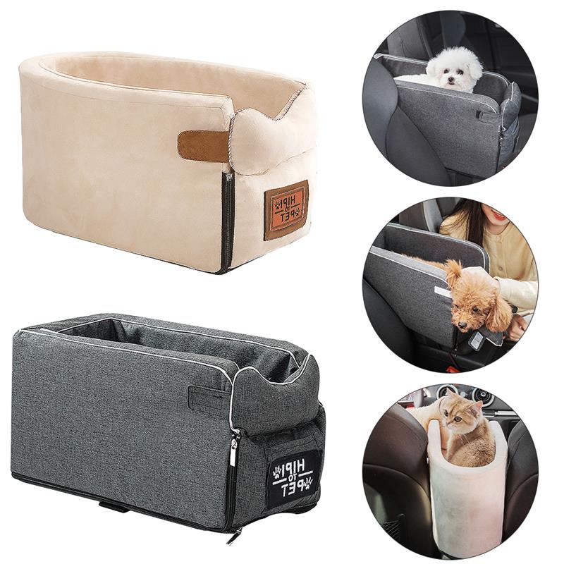 Universal Dog Car Seat Carrier with Nonslip Mat