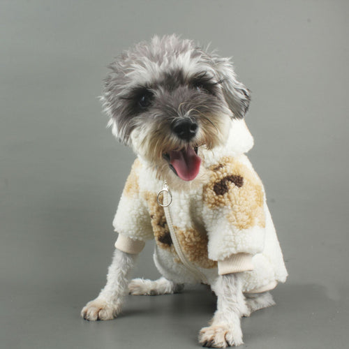 Autumn Winter Dog Lamb Cashmere Bear