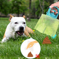 Portable Harness Pet Bath Brush with Shampoo Dispenser