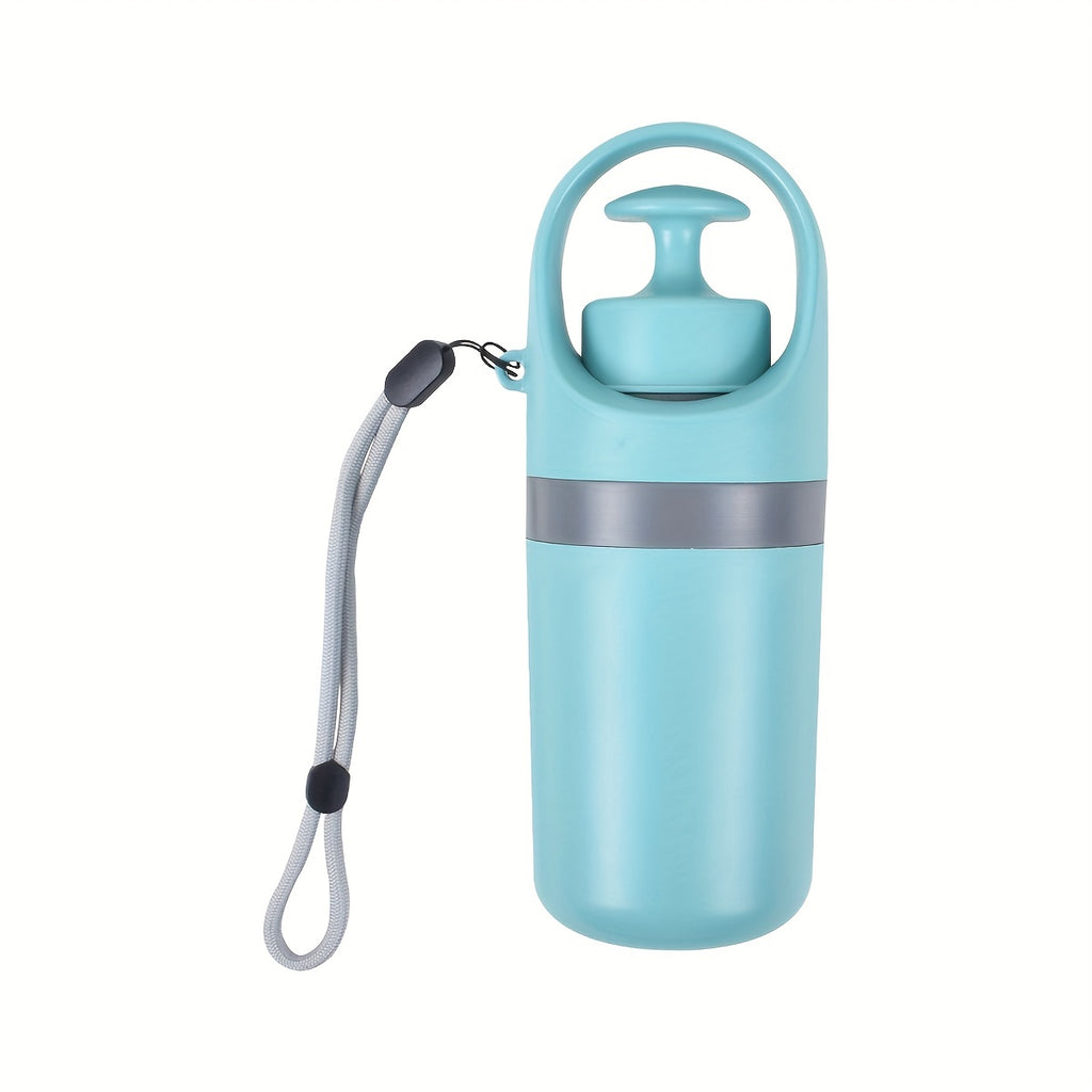 Portable Harness Pet Bath Brush with Shampoo Dispenser