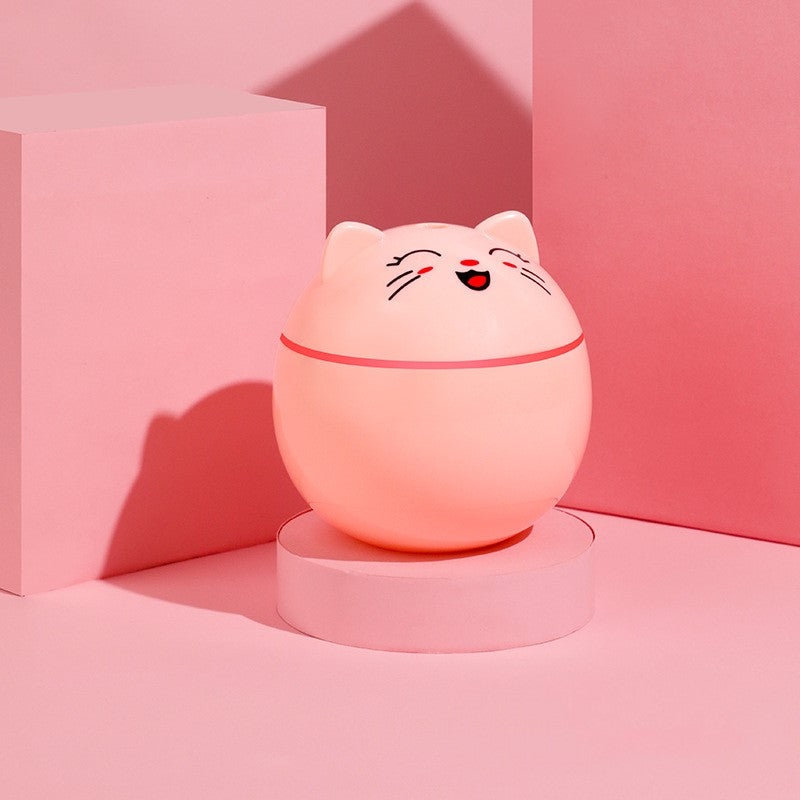 Cat Pet Humidifier — USB Night Light
