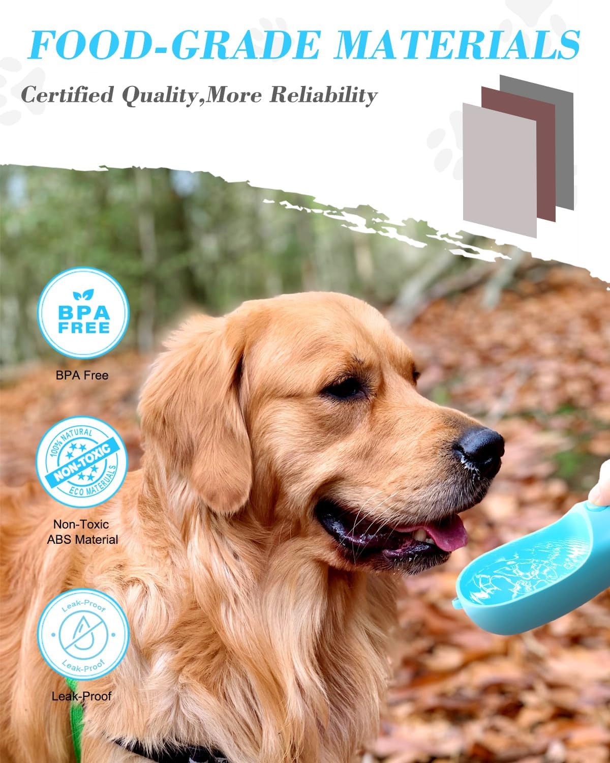 Ravel Puppy Water Bowl Dog Bottle