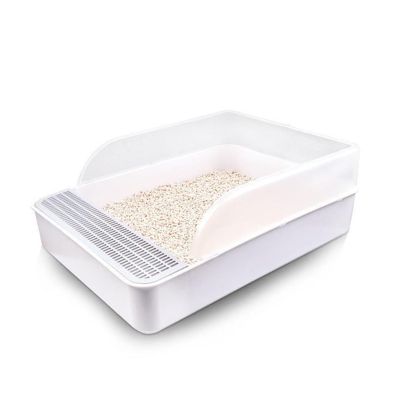 Semi Enclosed Litter Box
