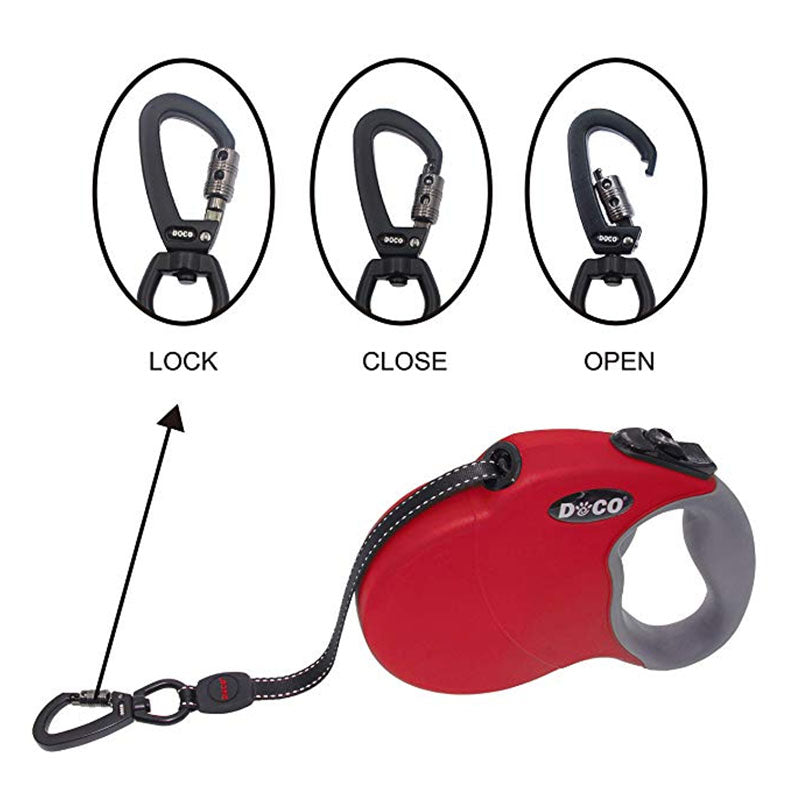 Rechargeable Adjustable Dog Leash
