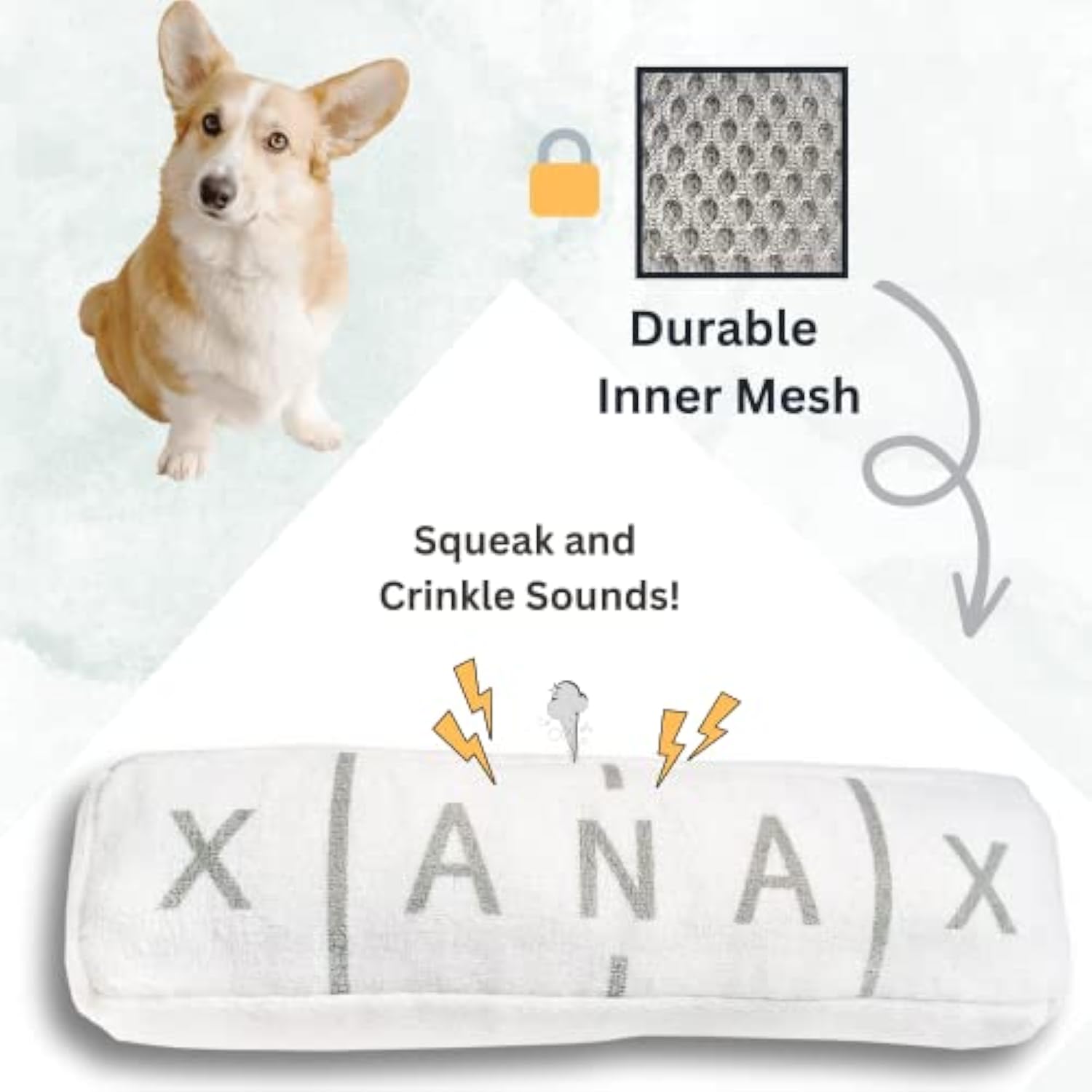 Plush Dog Enrichment Toy