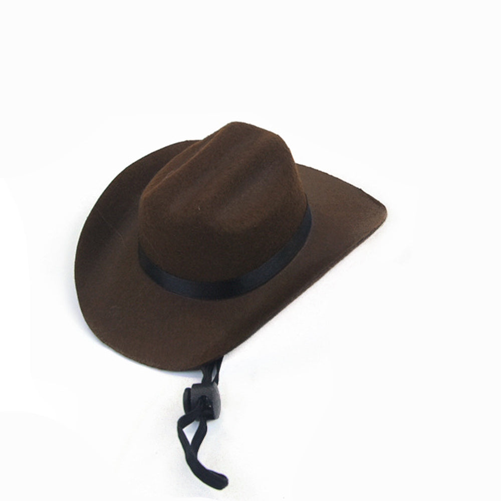 Pet Dog Cowboy Hat Headgear Cat