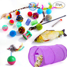 Set Funny Assembled Cat Enrichment Toy