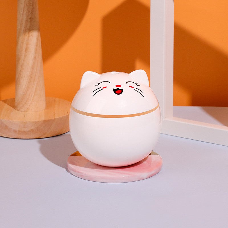 Cat Pet Humidifier — USB Night Light