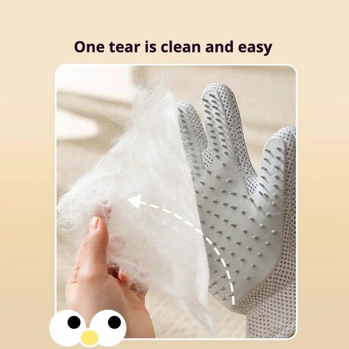 2-in-1 Pet Grooming Gloves & Brushes For Cats And Dogs...