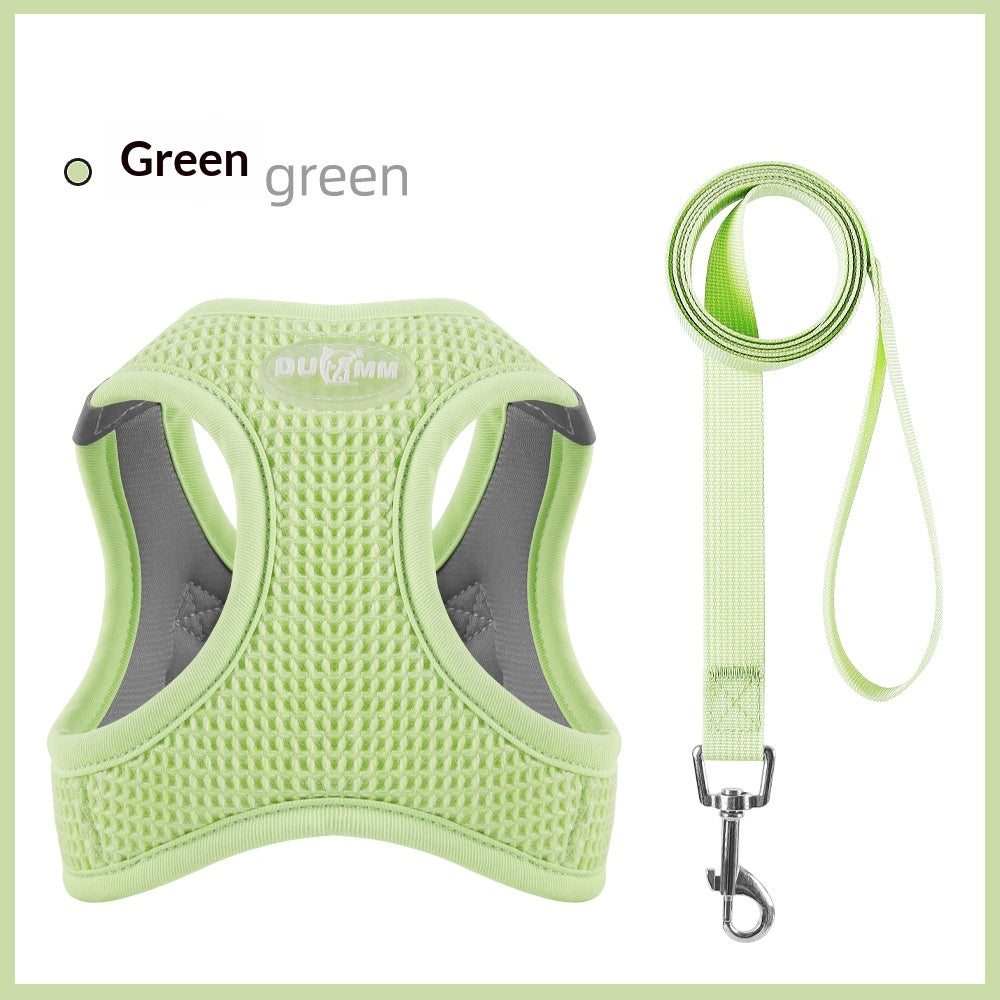 Adjustable Anti Lost Cat Harness Leash