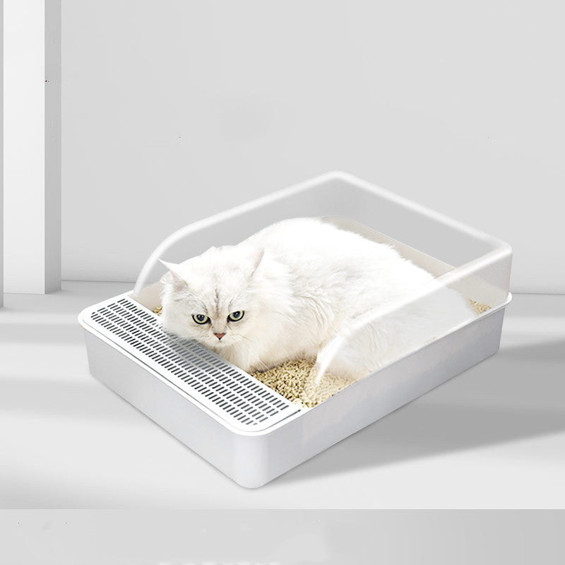 Semi Enclosed Litter Box