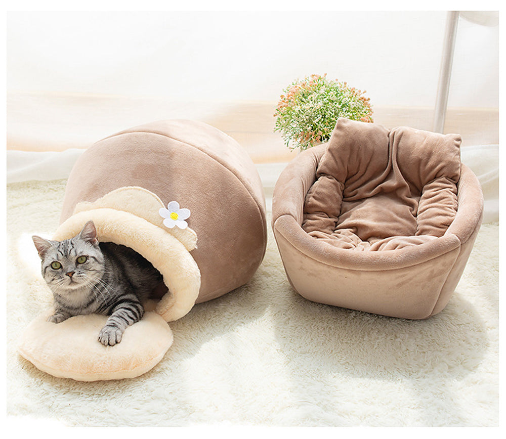 House Basin Shaped Cat Comfort Bed