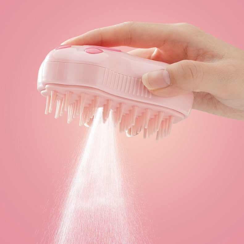 Paw Spray Massage Pet Grooming Brush