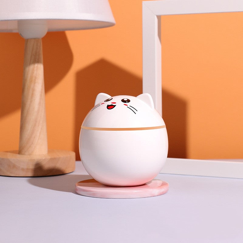 Cat Pet Humidifier — USB Night Light