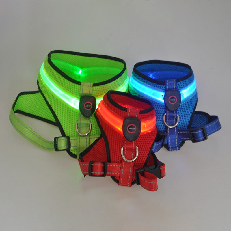 Pet Supplies Led Illuminated Dog Chest
