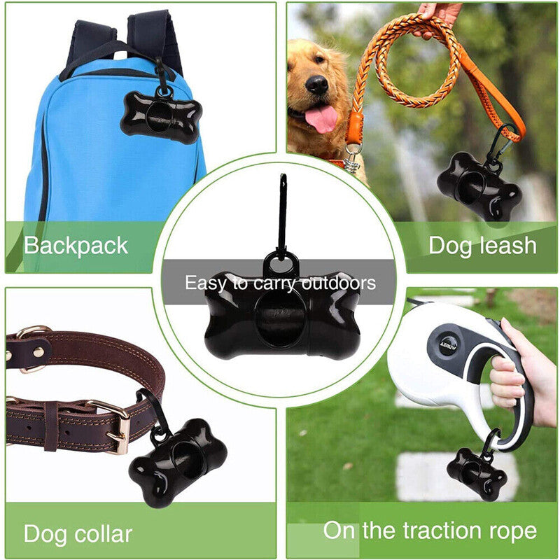 1100 Poop Bags Pet Travel Carrier