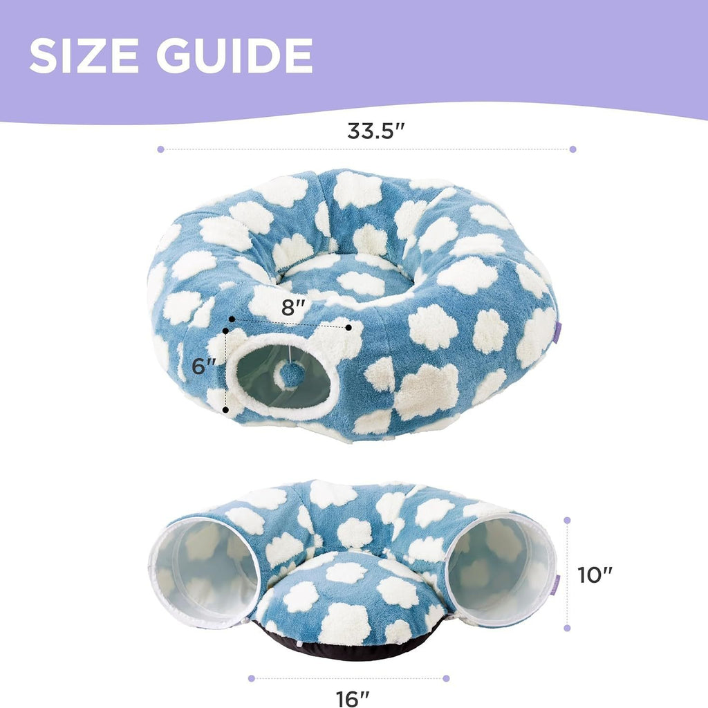 Plush Cat Comfort Bed