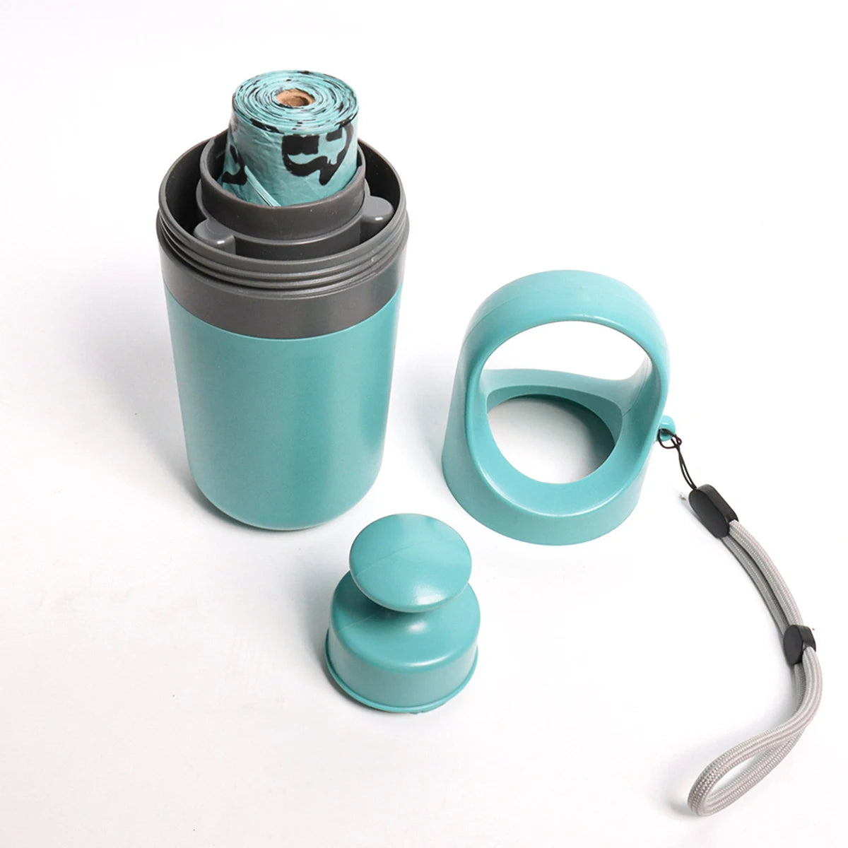Portable Pet Bath Brush with Shampoo Dispenser