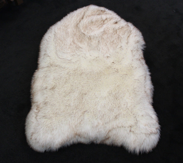 Pet Dog Plush Mat Beige Rest