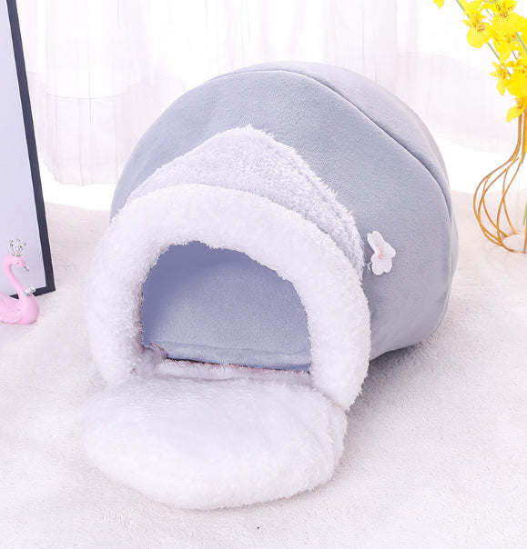 House Basin Shaped Cat Comfort Bed