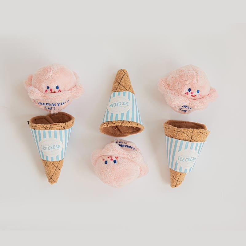 Cartoon Ice Cream Shape Tibetan Food Sniffing Sound Pet Supplies