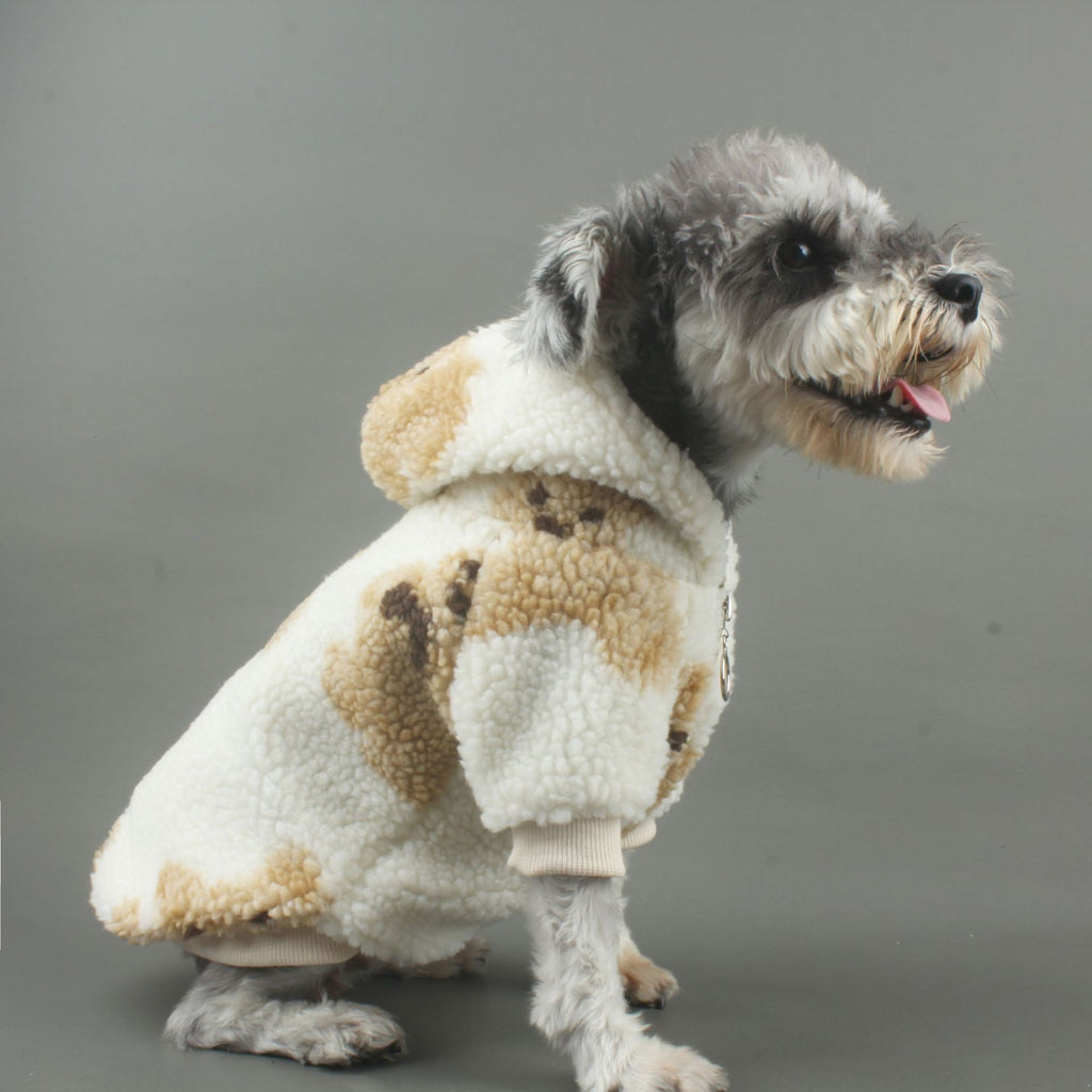 Autumn Winter Dog Lamb Cashmere Bear