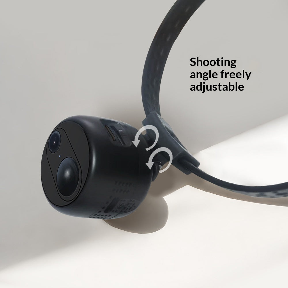 View Camera Recorder Adjustable Pet Collar