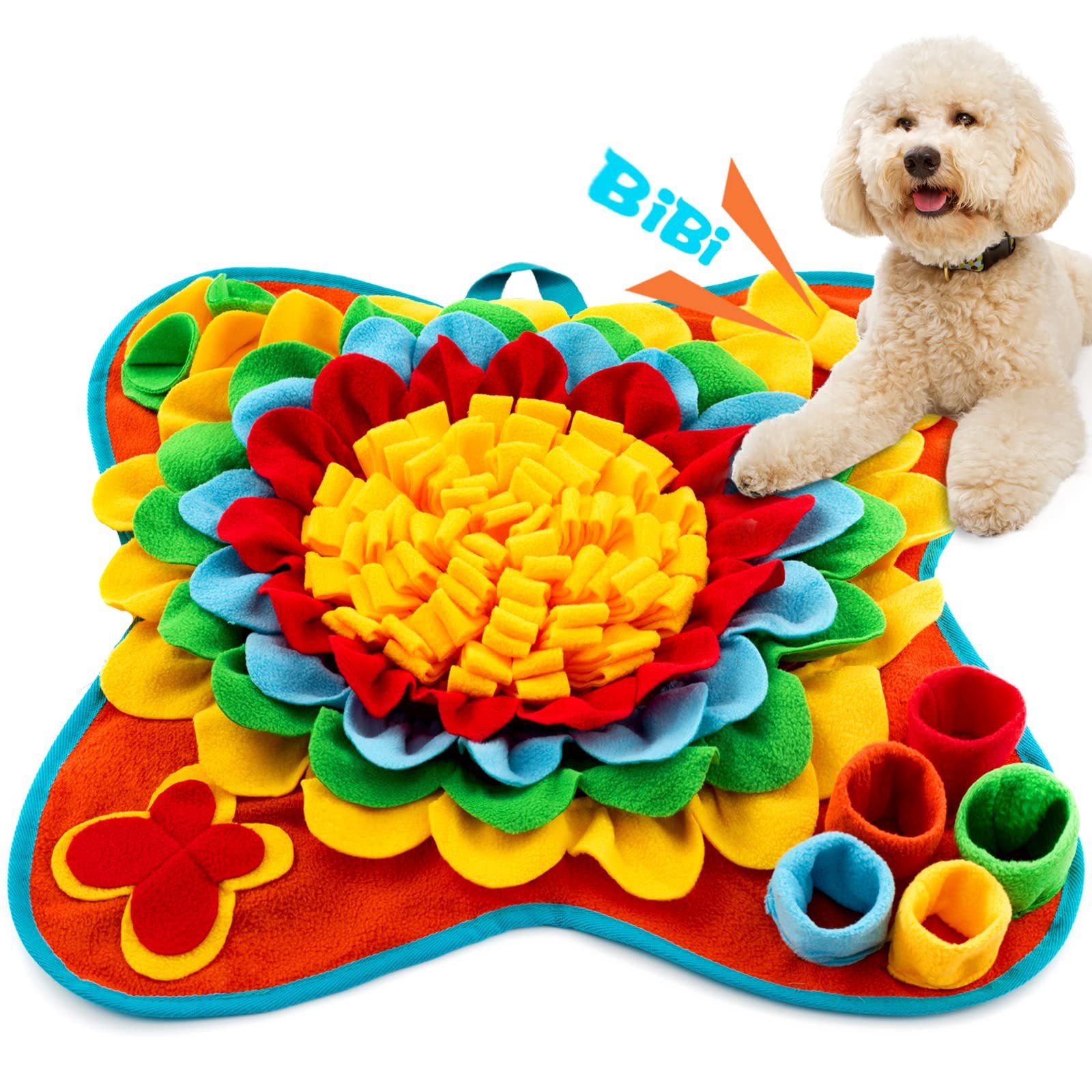 Plush Pet Feeding Bowl