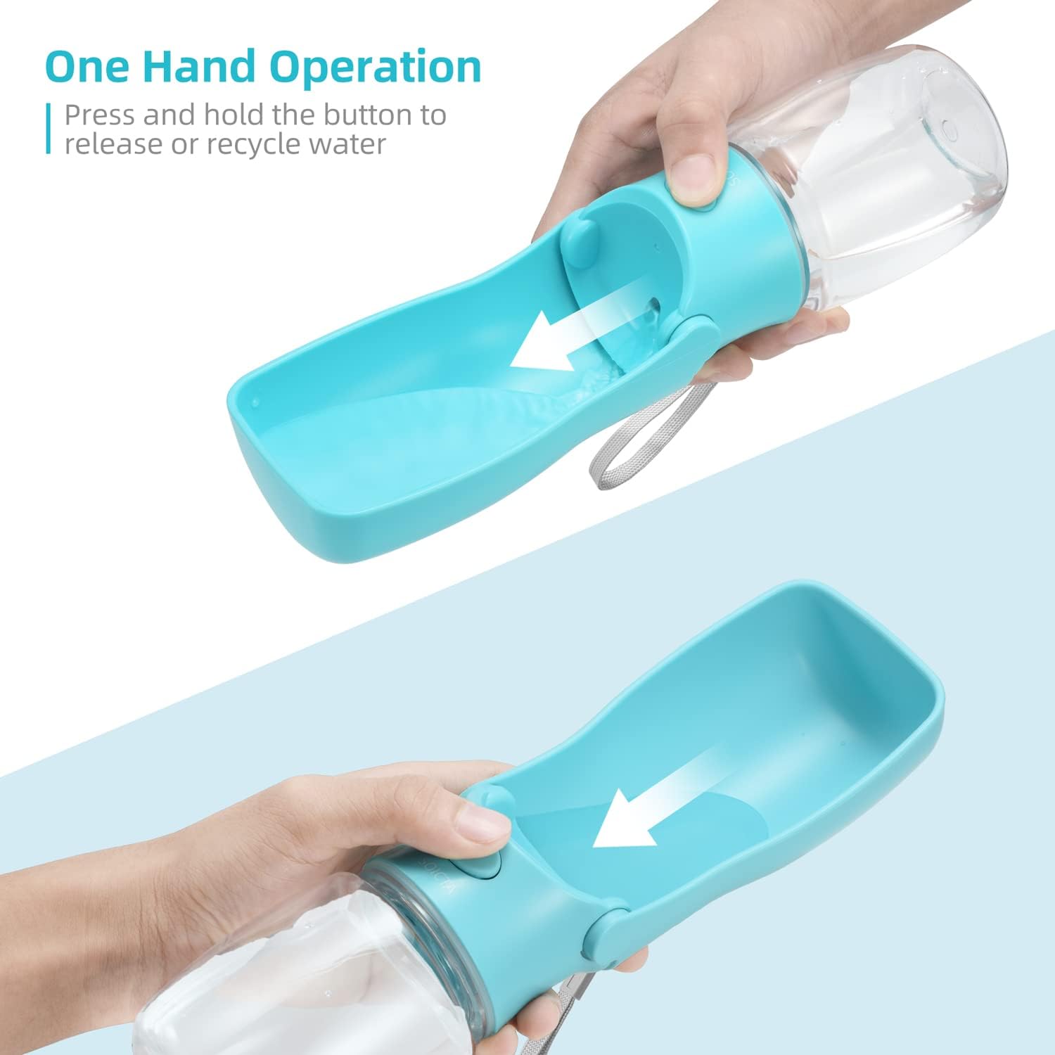 Portable Dog Water Bottle For Walking Pet Bottles Puppy Small...