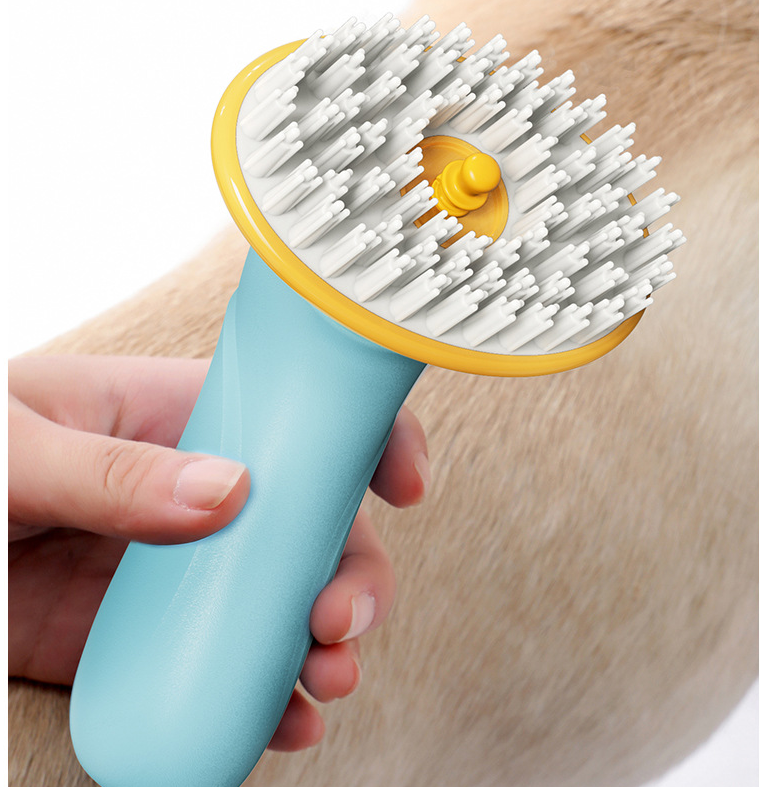 Handheld Pet Bathing & Massage Brush