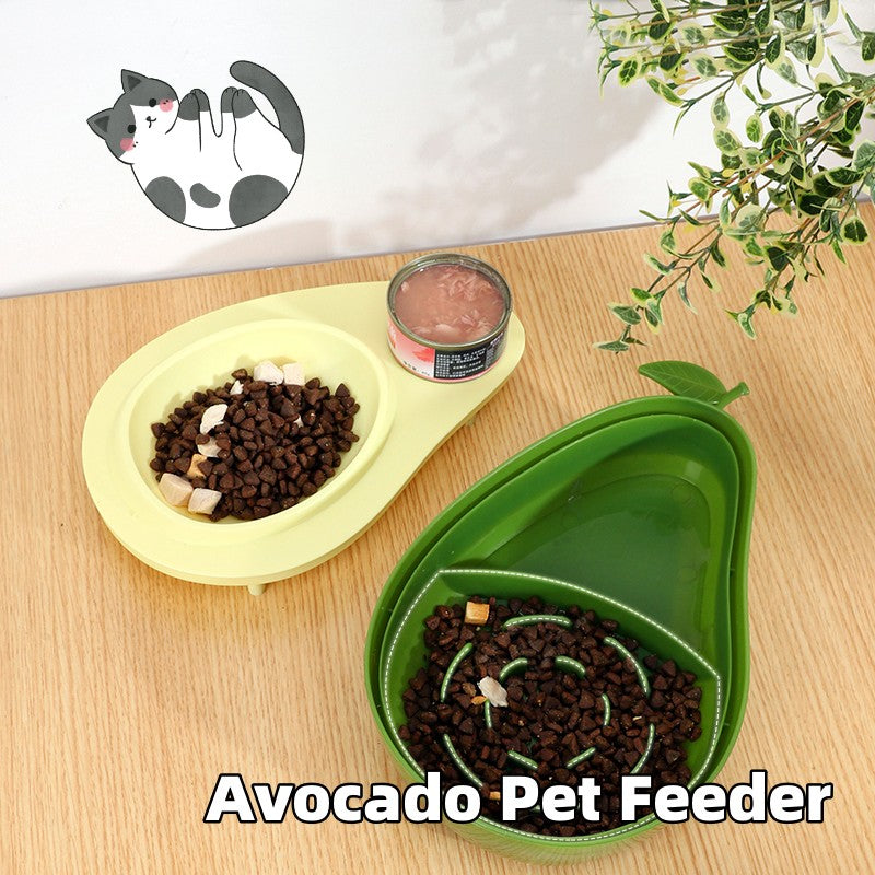 Avocado Pet Dog Cat Automatic Feeder Bowl For Dogs Drinking Water...