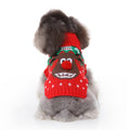 Winter Warm Dog Christmas Coat Skull