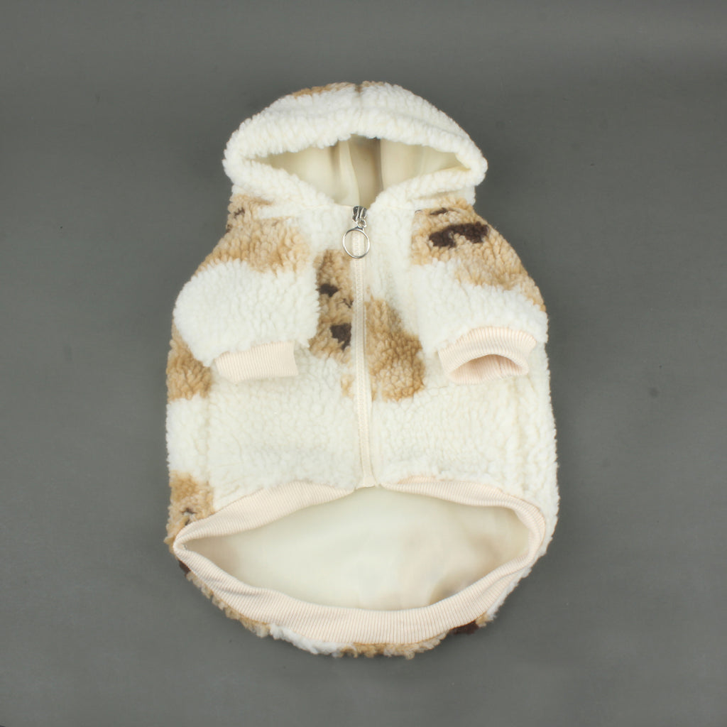 Autumn Winter Dog Lamb Cashmere Bear