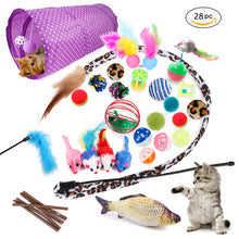 Set Funny Assembled Cat Enrichment Toy