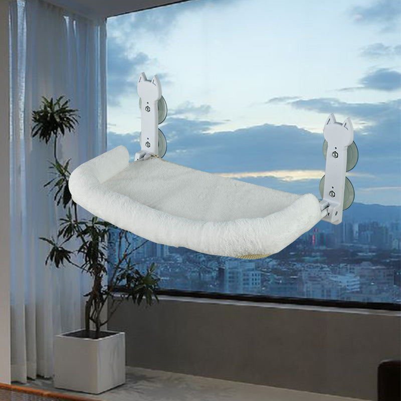 Hanging Bed Balcony Glass Pet Cat