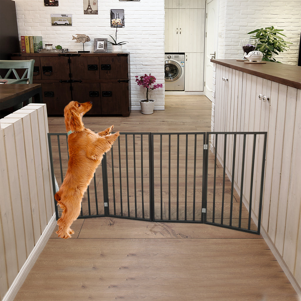 Doorways Stairs House Retractable Pet Safety Gate