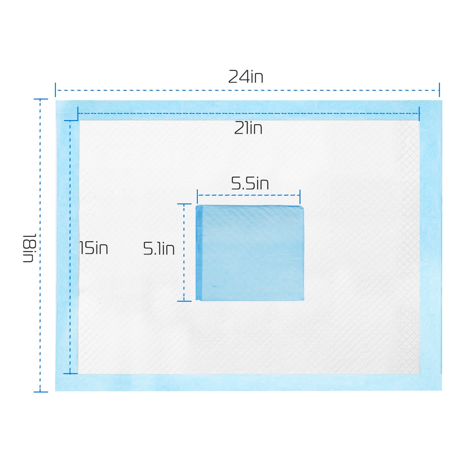 50pcs Per Set Dog Training Pads