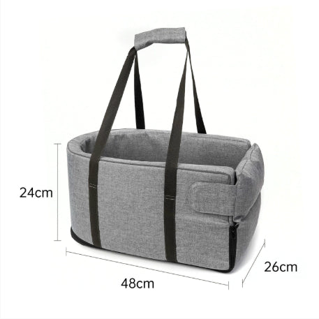 Universal Dog Car Seat Carrier with Nonslip Mat